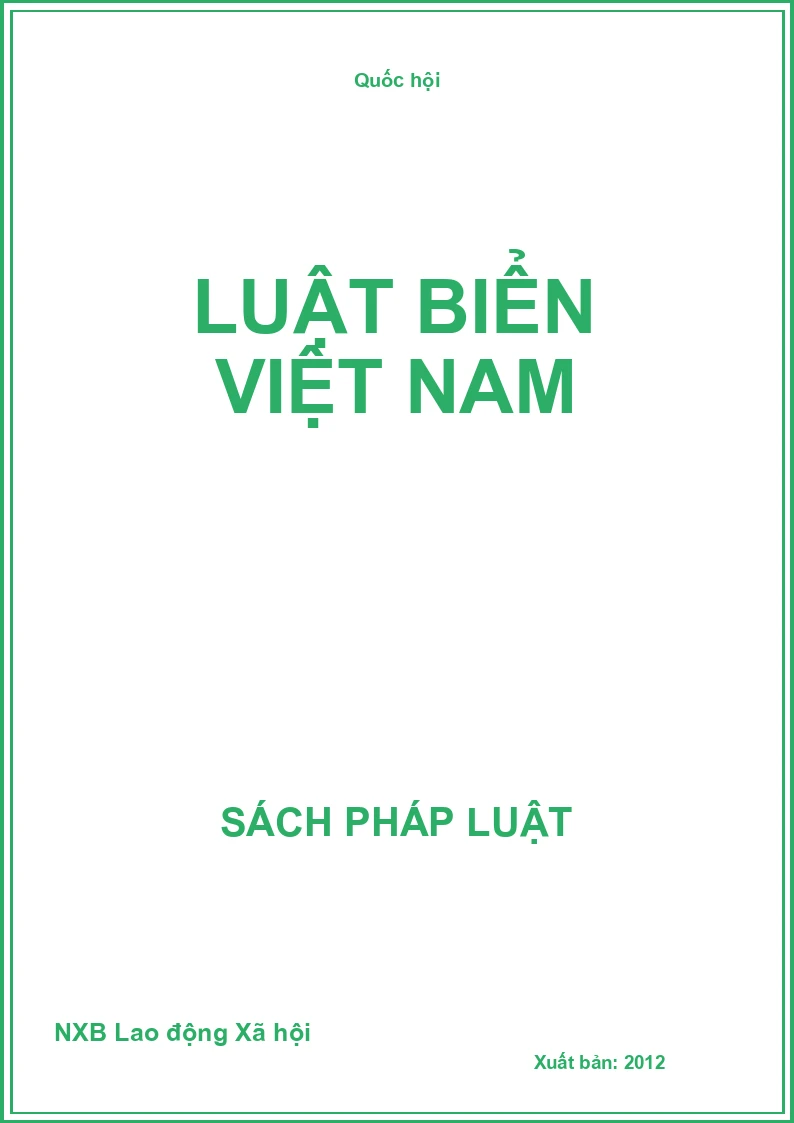 Luật Biển Việt Nam