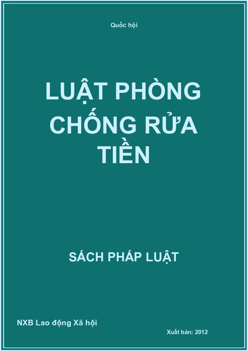 Luật Phòng Chống Rửa Tiền