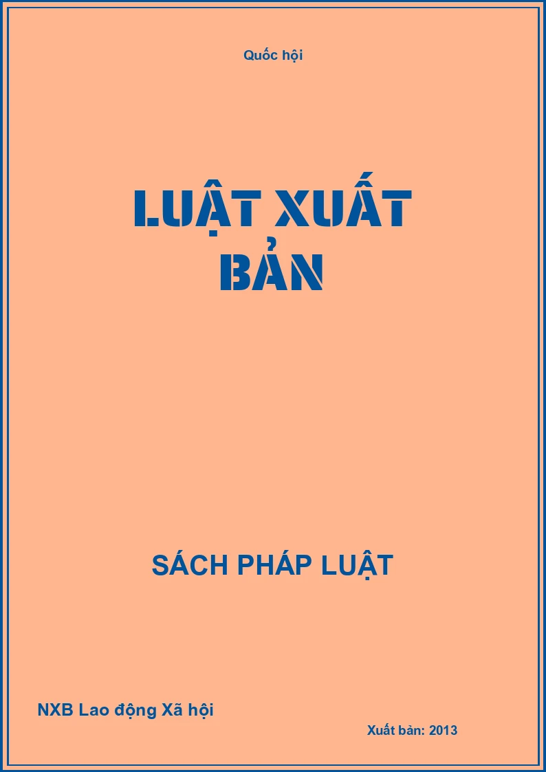Luật Xuất Bản