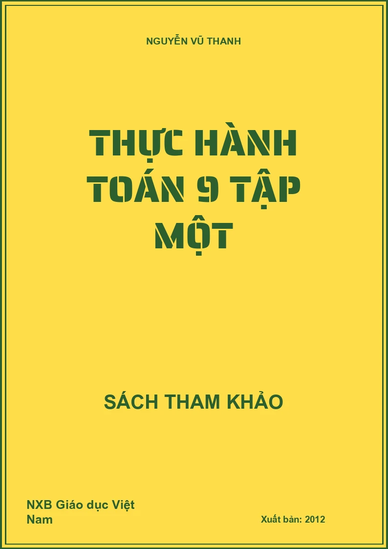 Thực Hành Toán 9 Tập Một