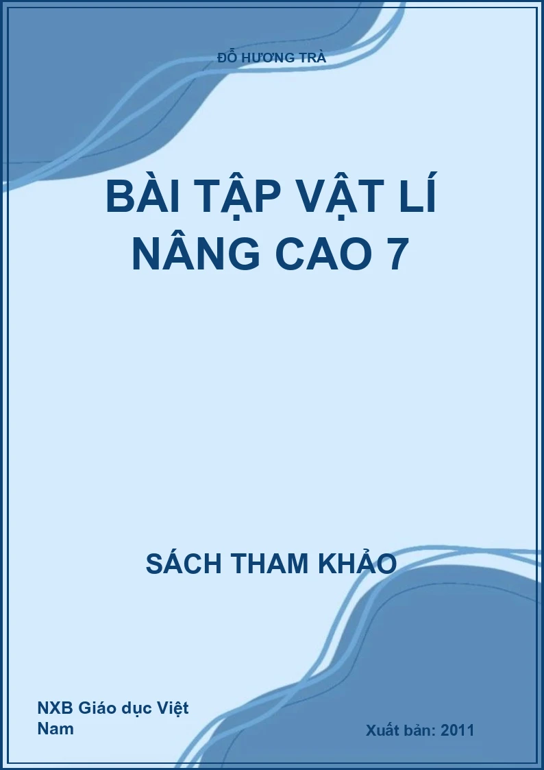 Bài Tập Vật Lí Nâng Cao 7