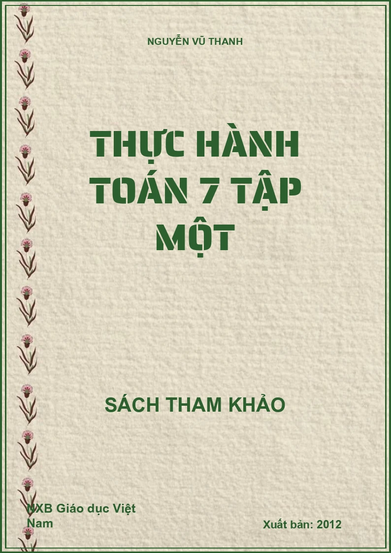 Thực Hành Toán 7 Tập Một