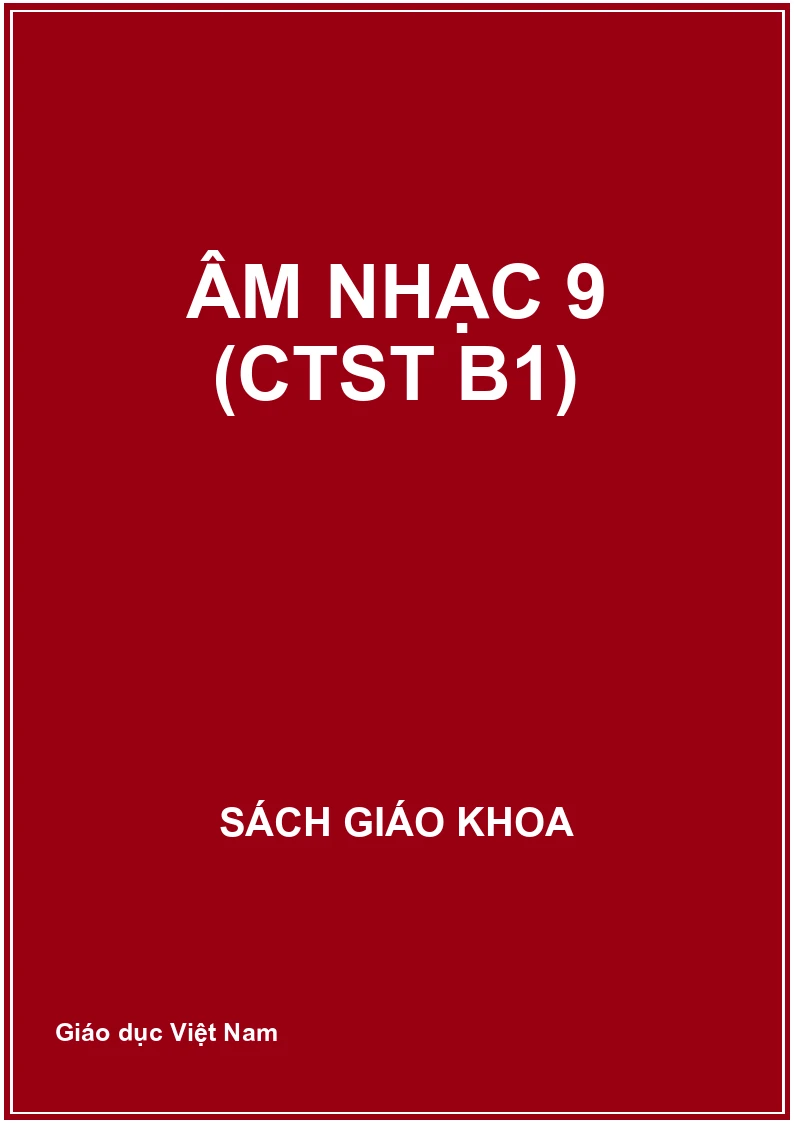 Âm nhạc 9 (CTST B1)