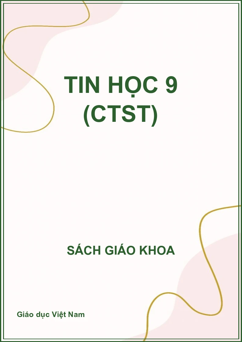 Tin học 9 (CTST)