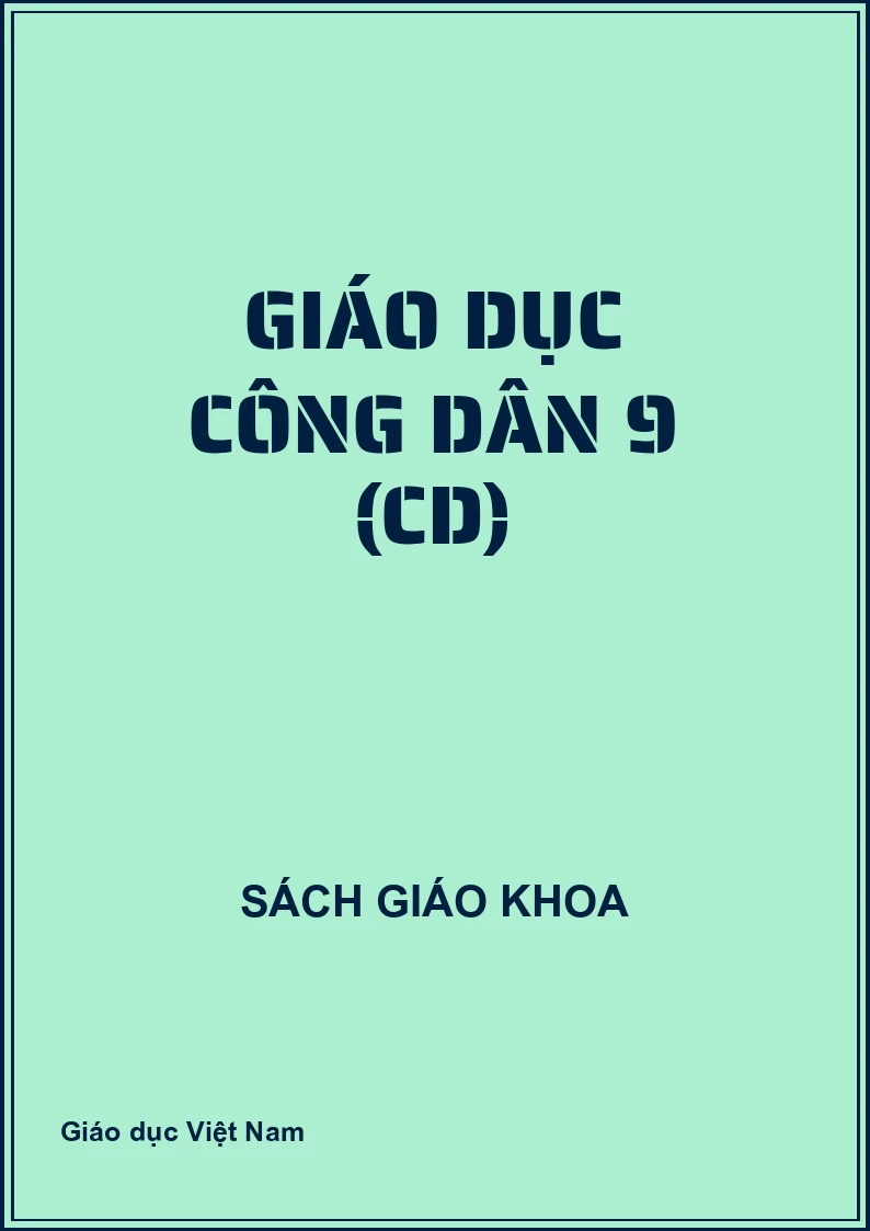 Giáo Dục Công Dân 9 (CD)