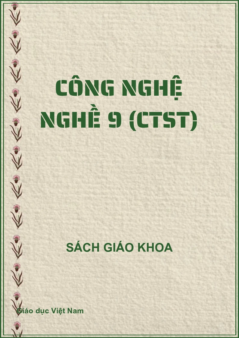 Công nghệ NGHỀ 9 (CTST)