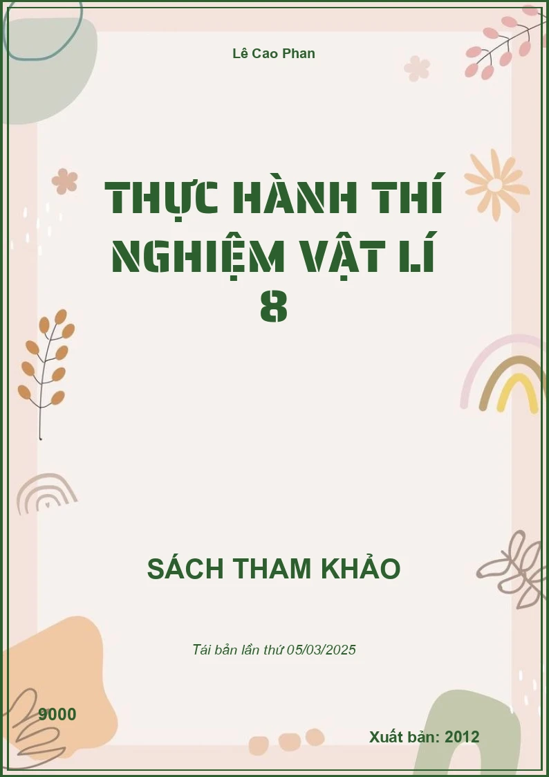Thực Hành Thí Nghiệm Vật Lí 8