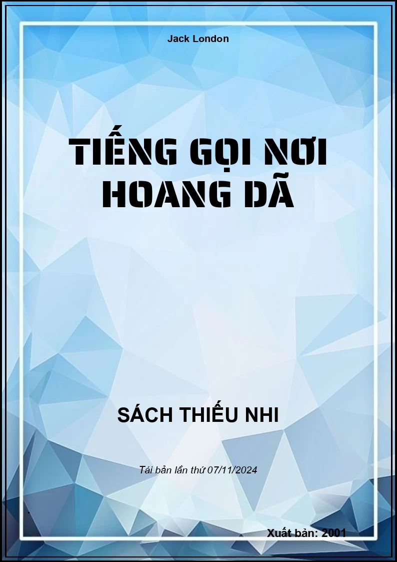 Tiếng Gọi Nơi Hoang Dã