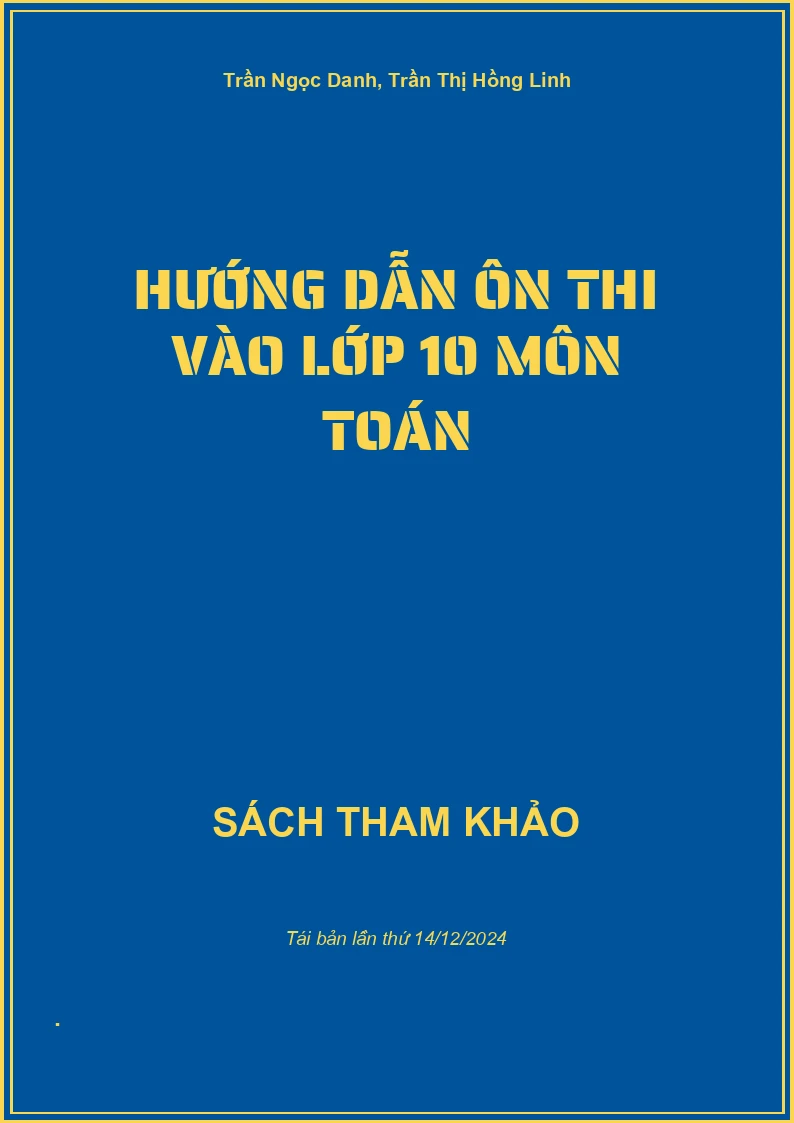 Hướng dẫn ôn thi vào lớp 10 môn Toán