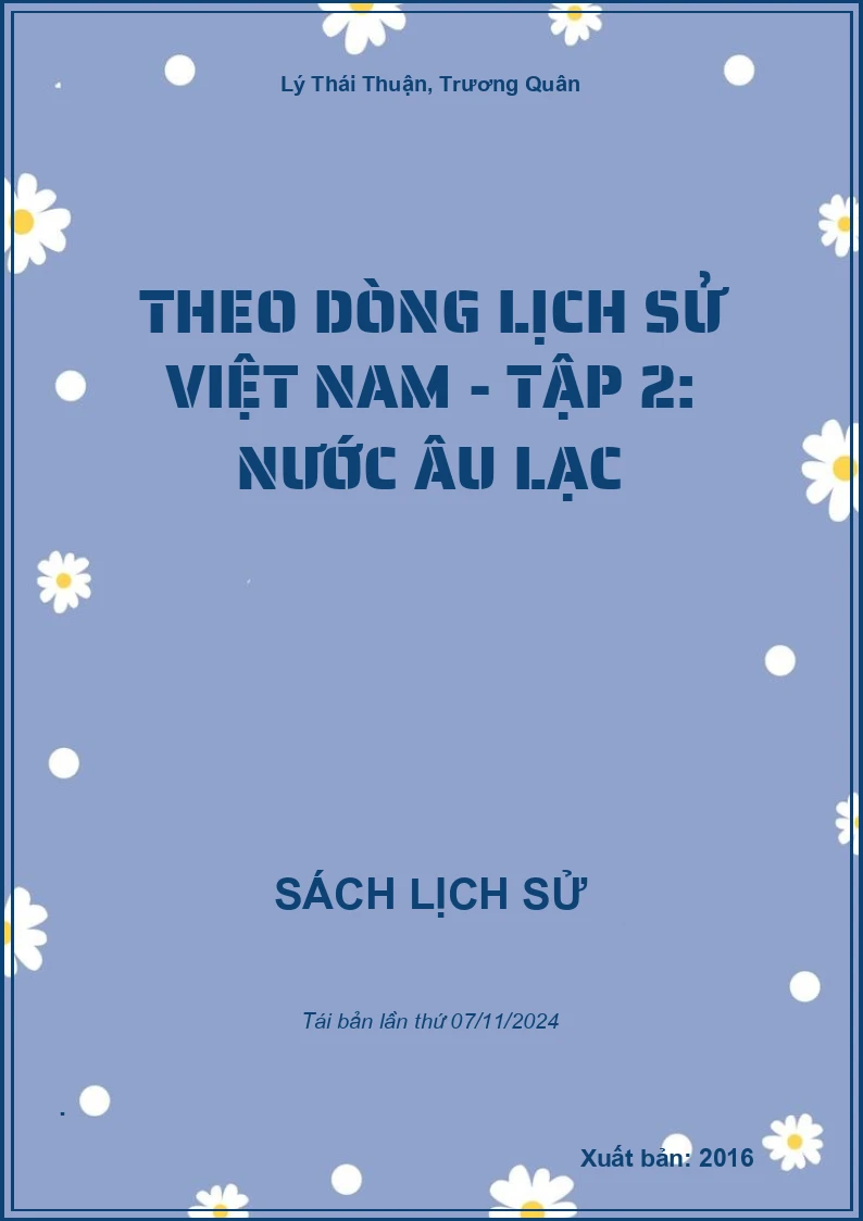 Theo Dòng Lịch Sử Việt Nam - Tập 2: Nước Âu Lạc