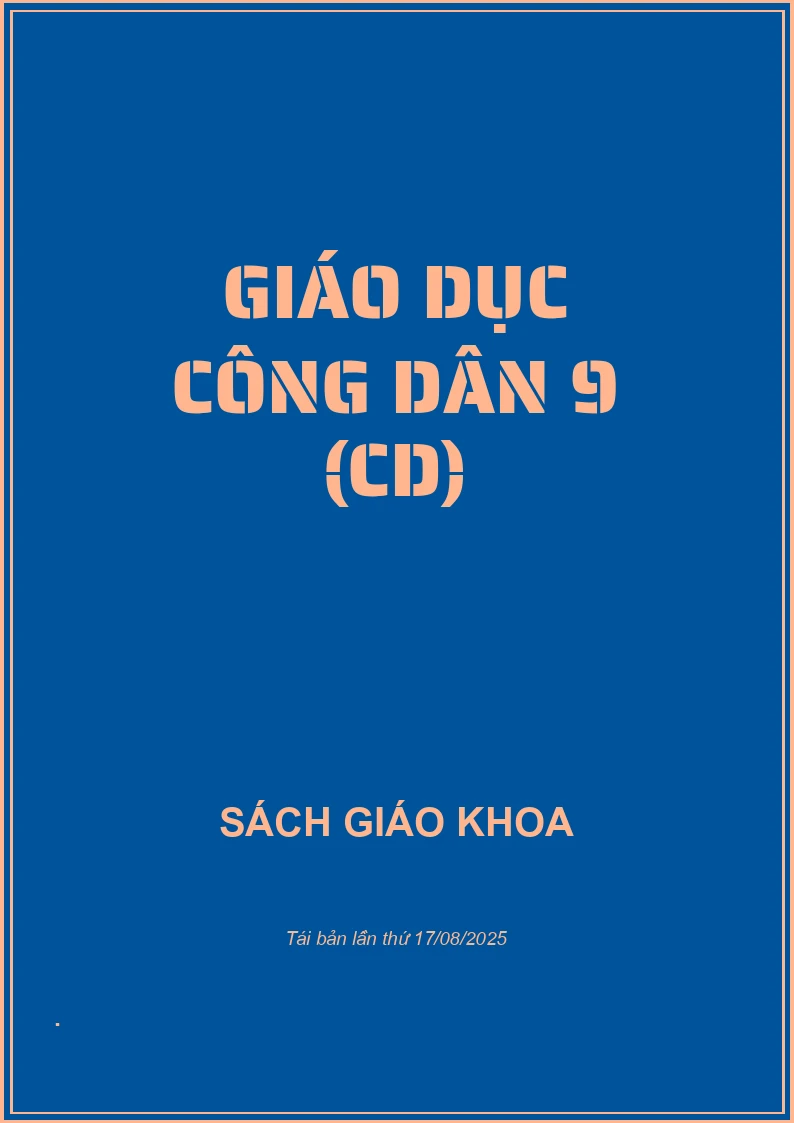 Giáo Dục Công Dân 9 (CD)