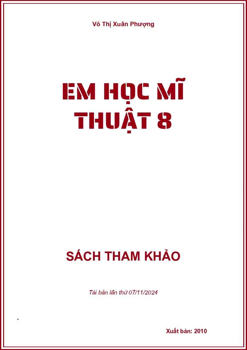 Em Học Mĩ Thuật 8