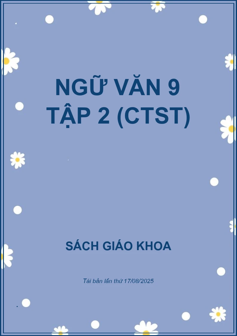 Ngữ Văn 9 tập 2 (CTST)