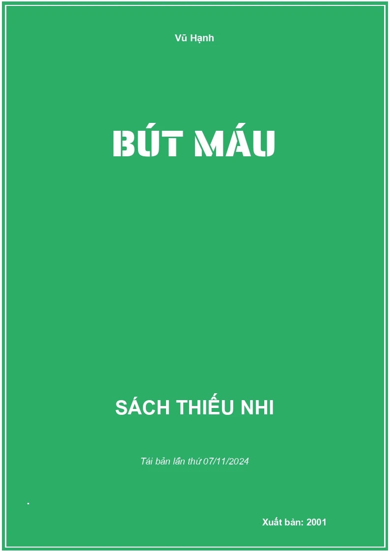 Bút Máu