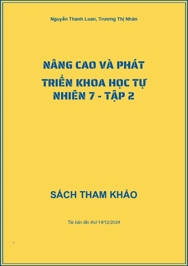 Nâng cao và phát triển Khoa học tự nhiên 7 - Tập 2