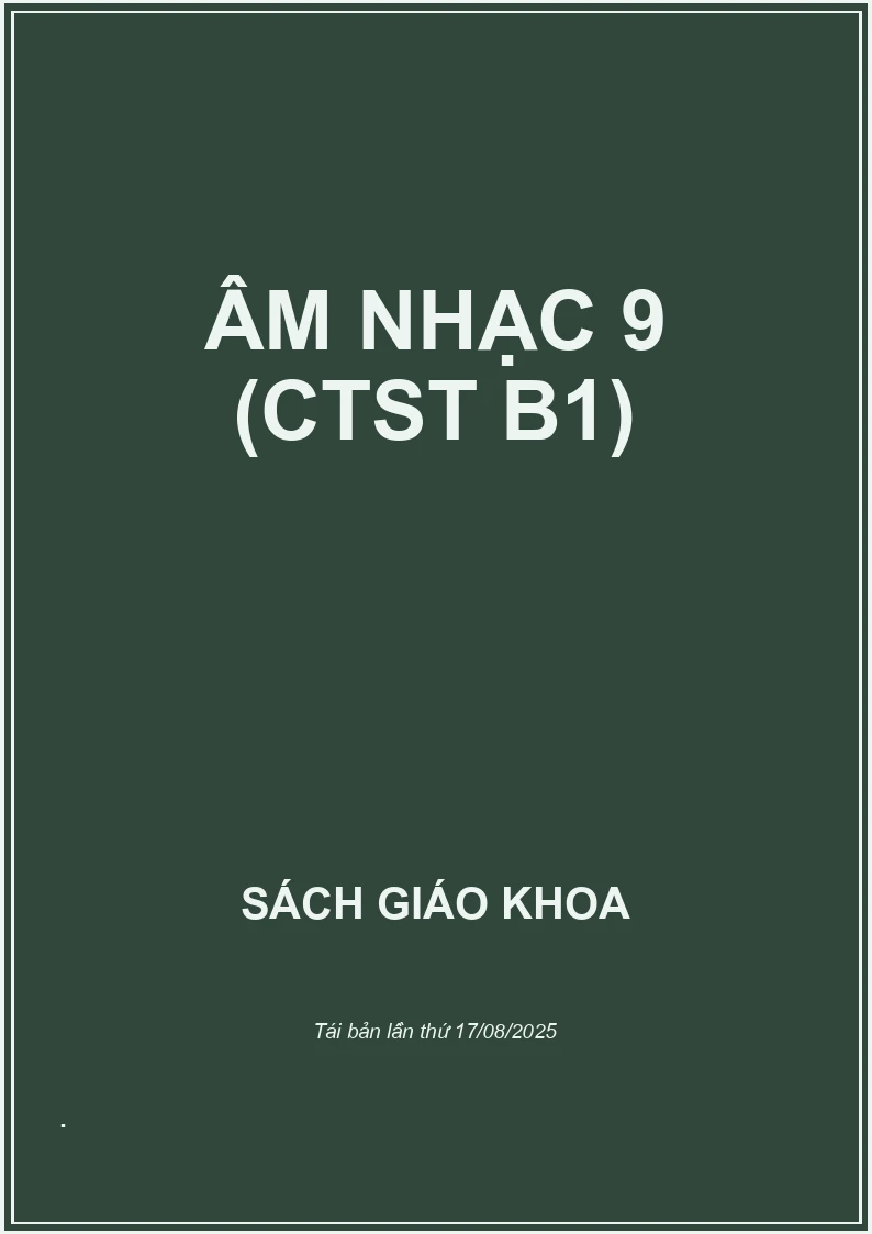 Âm nhạc 9 (CTST B1)