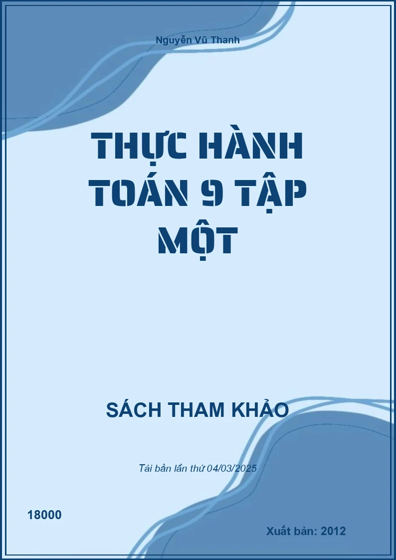 Thực Hành Toán 9 Tập Một