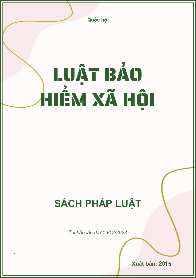 Luật Bảo Hiểm Xã Hội