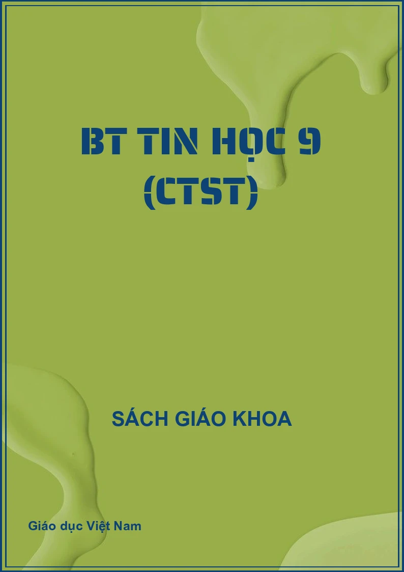 BT Tin học 9 (CTST)