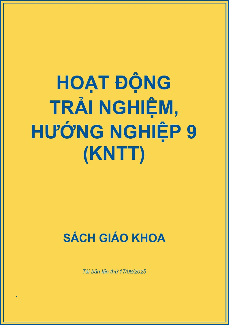 Hoạt động trải nghiệm, Hướng nghiệp 9 (KNTT)