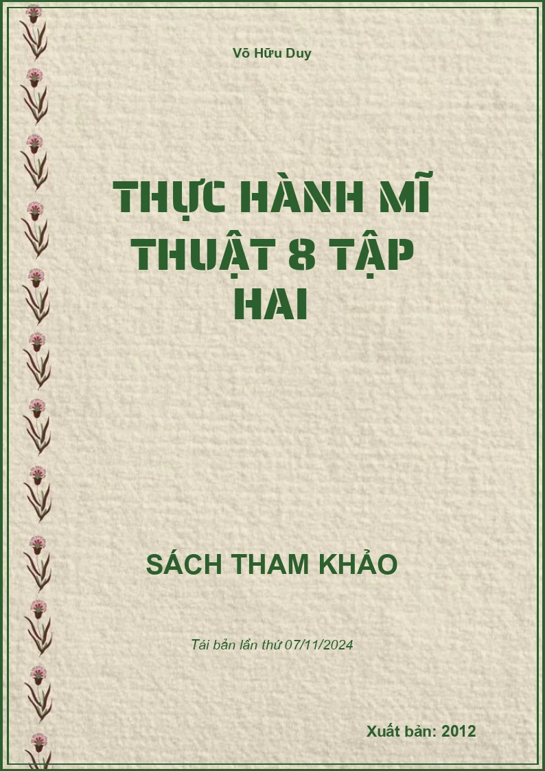 Thực Hành Mĩ Thuật 8 Tập Hai