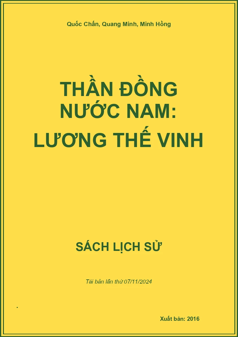 Thần Đồng Nước Nam: Lương Thế Vinh