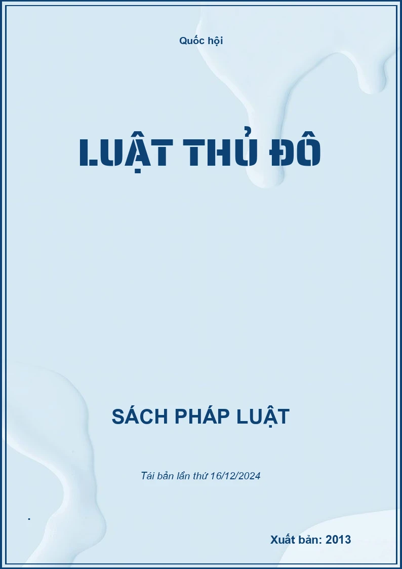 Luật Thủ Đô