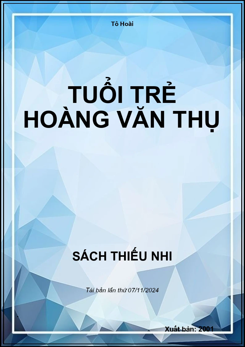 Tuổi Trẻ Hoàng Văn Thụ