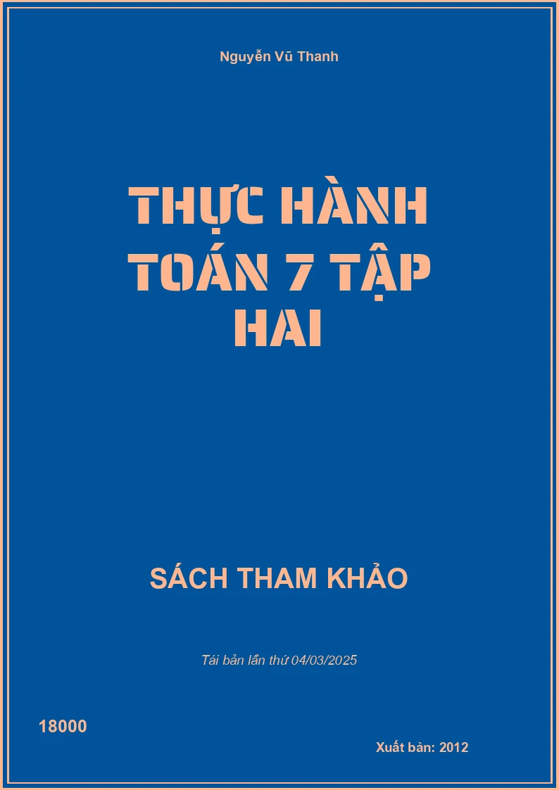 Thực Hành Toán 7 Tập Hai