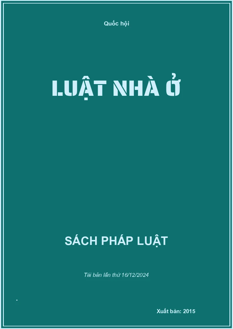 Luật Nhà Ở