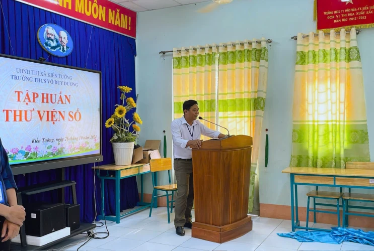 Hội thảo TVS Dlib K12 tại trường THCS Võ Duy Dương