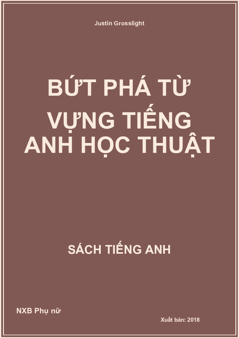 Bứt phá từ vựng tiếng Anh học thuật