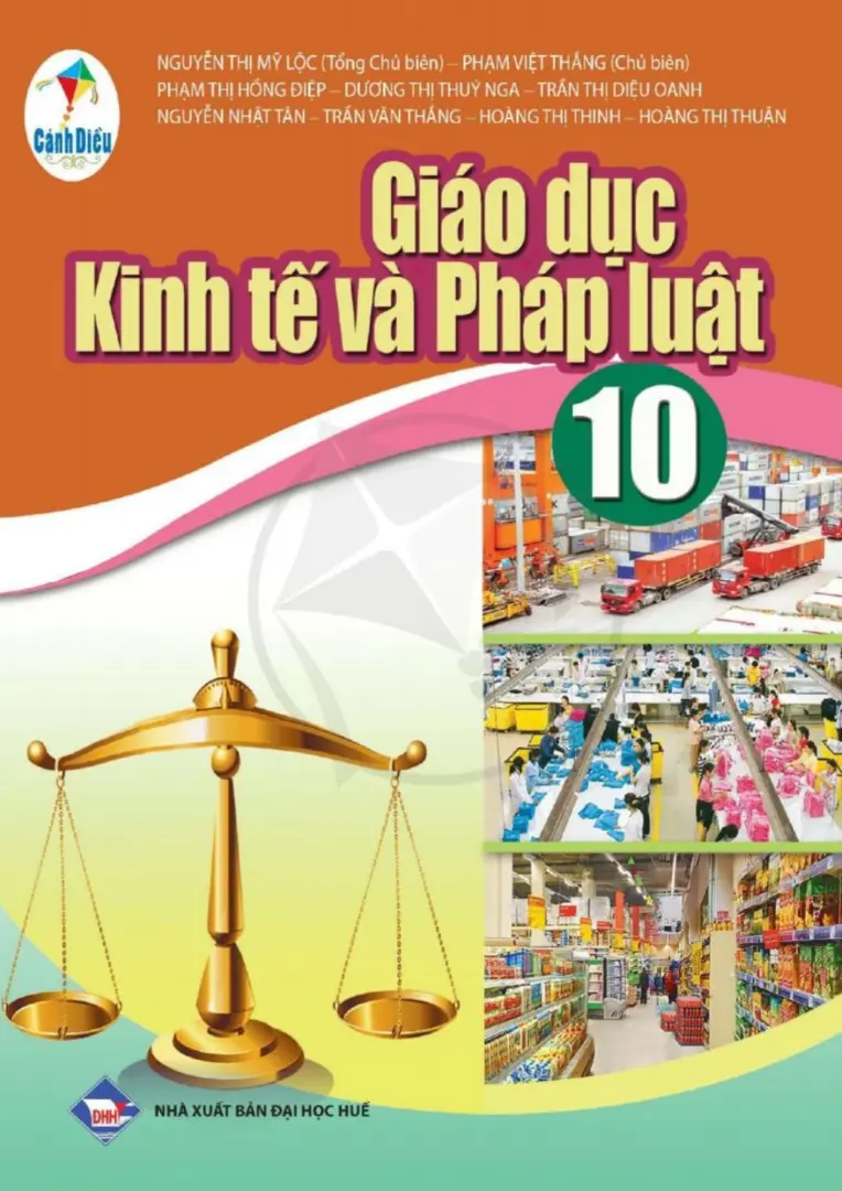 Sách giáo khoa Giáo dục kinh tế và pháp luật 10 - Cánh Diều