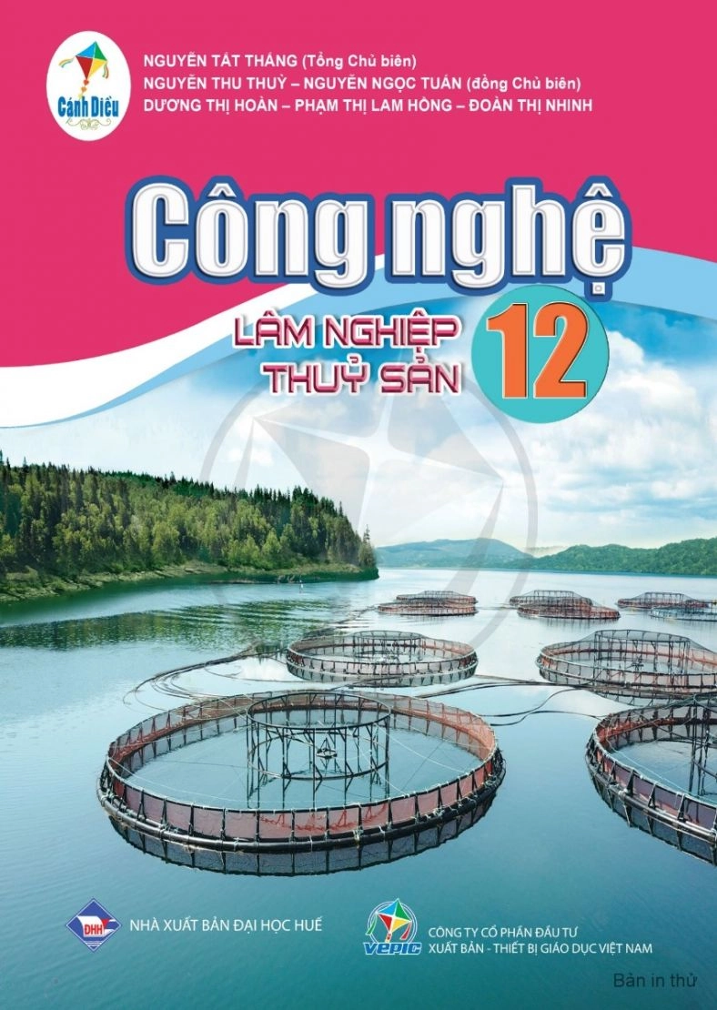 Sách giáo khoa Công nghệ 12 Lâm nghiệp - Thuỷ sản Cánh Diều
