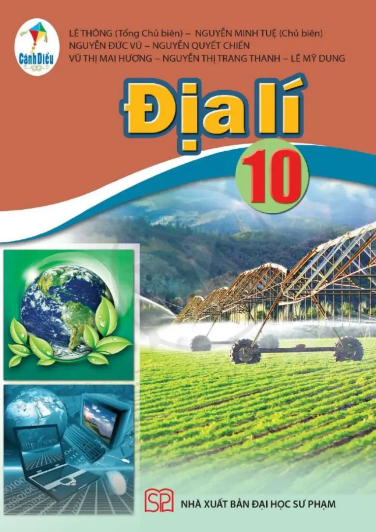 Sách giáo khoa Địa lí 10 - Cánh Diều