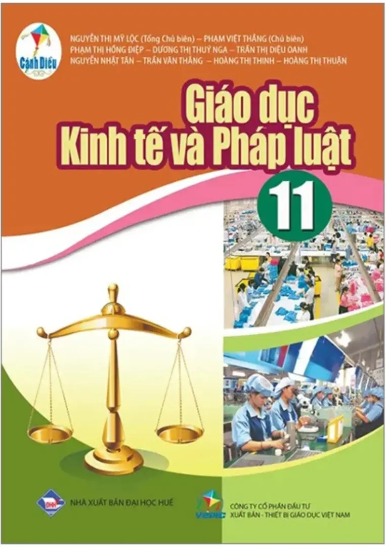 Sách giáo khoa Giáo dục Kinh tế và Pháp luật 11 – Cánh Diều