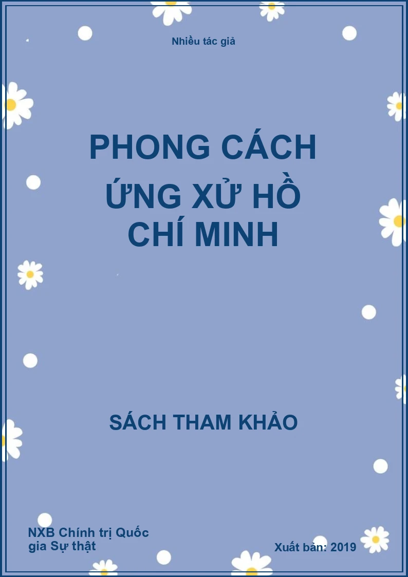 Phong cách ứng xử Hồ Chí Minh