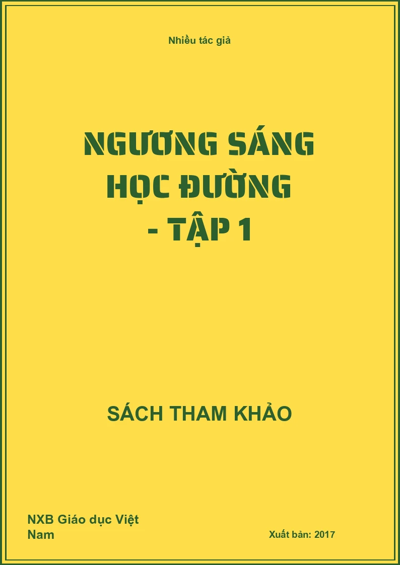 Gương sáng học đường - Tập 1