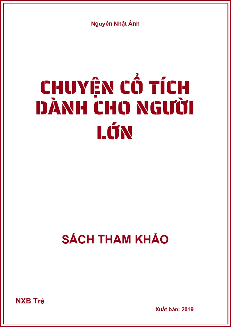 Chuyện cổ tích dành cho người lớn
