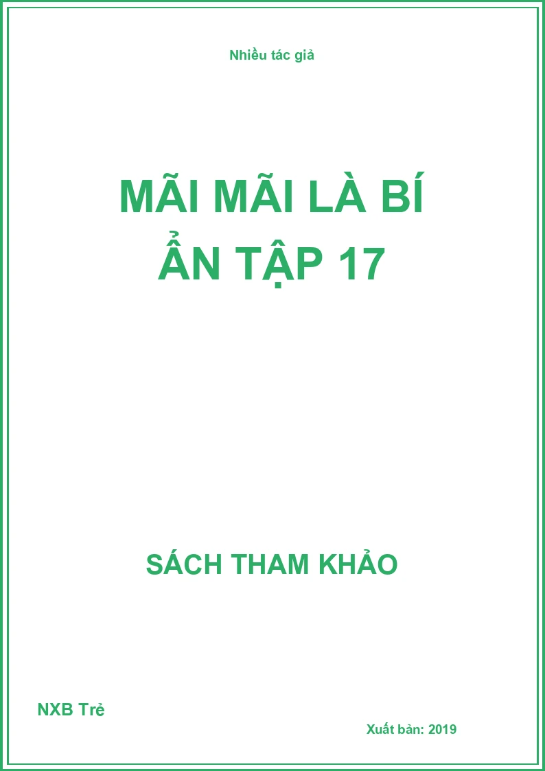 Mãi mãi là bí ẩn tập 17