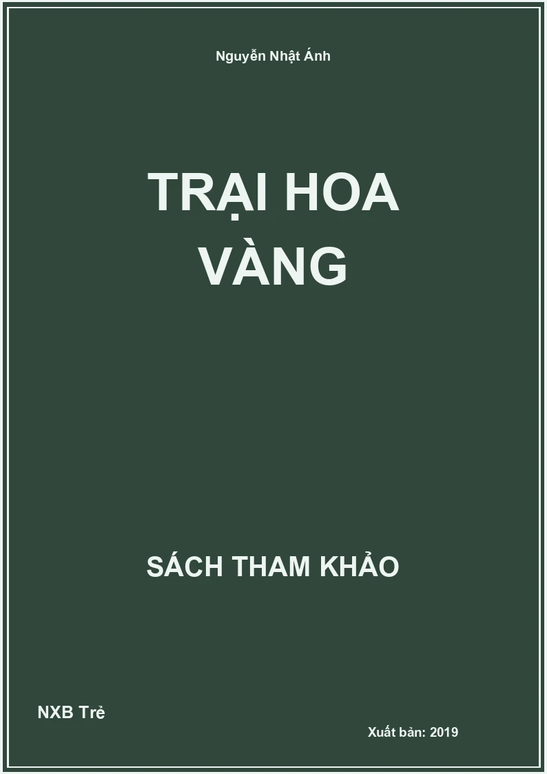 Trại hoa vàng