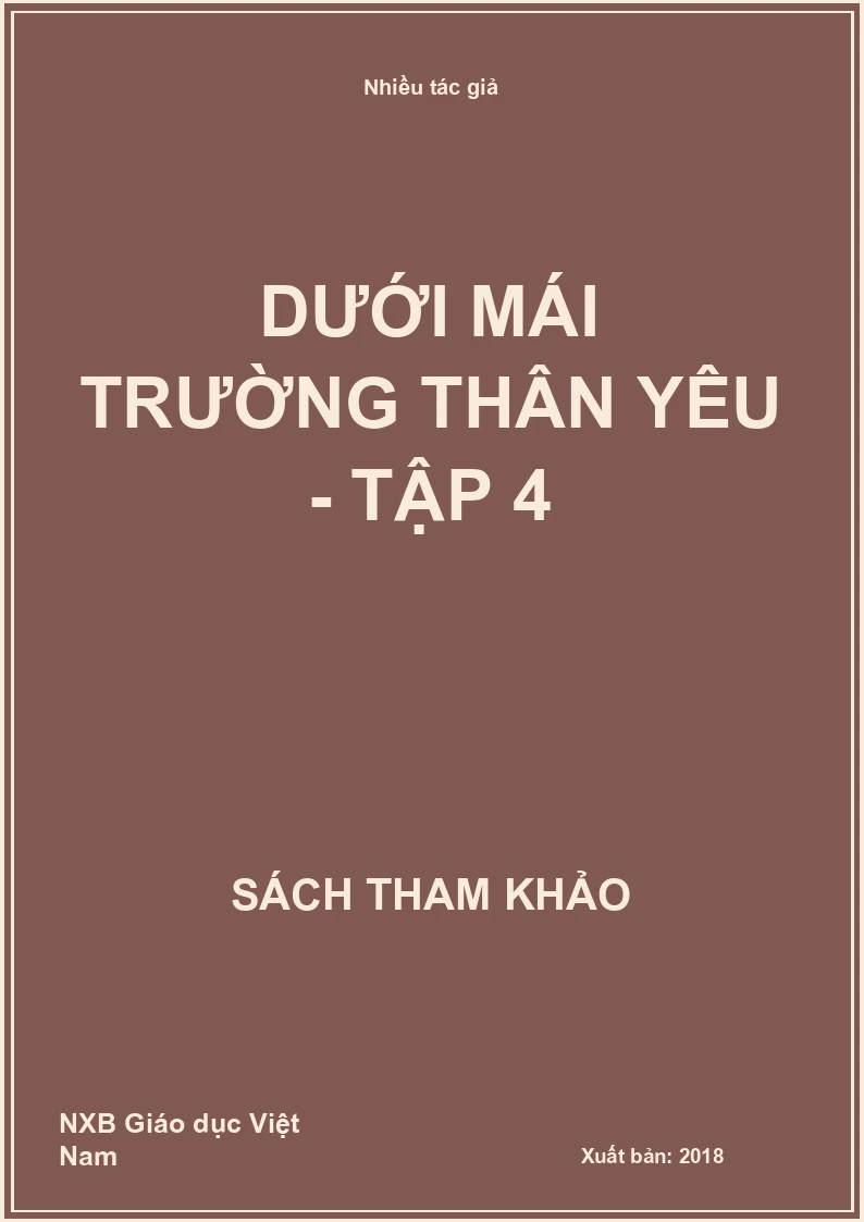 Dưới mái trường thân yêu - Tập 4