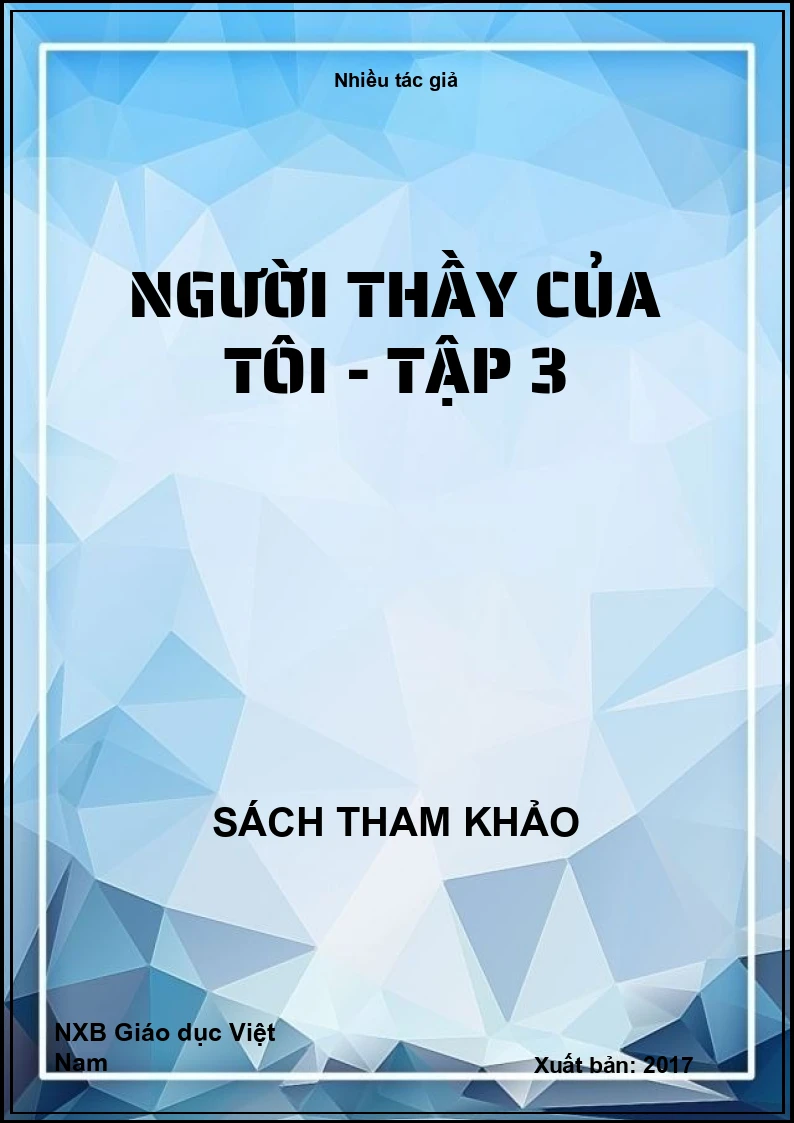 Người thầy của tôi - Tập 3