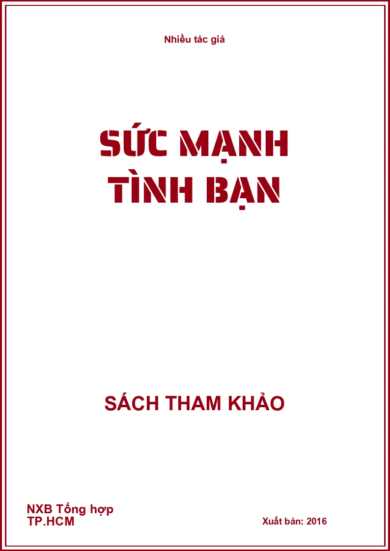 Sức mạnh tình bạn