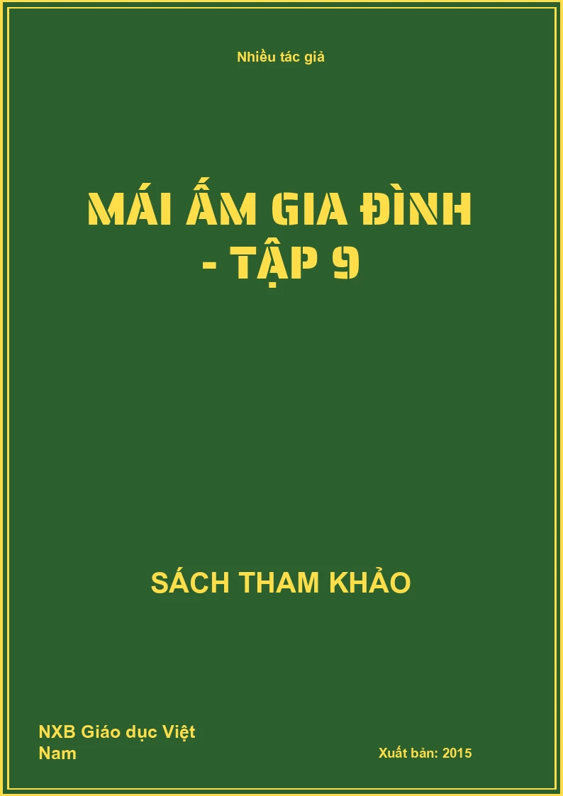Mái ấm gia đình - Tập 9