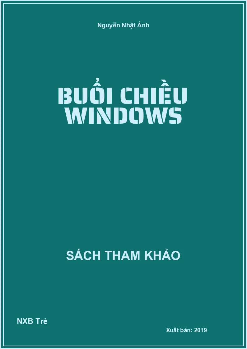 Buổi chiều windows