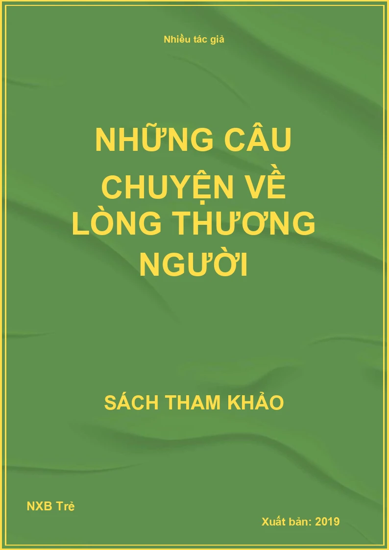 Những câu chuyện về Lòng thương người