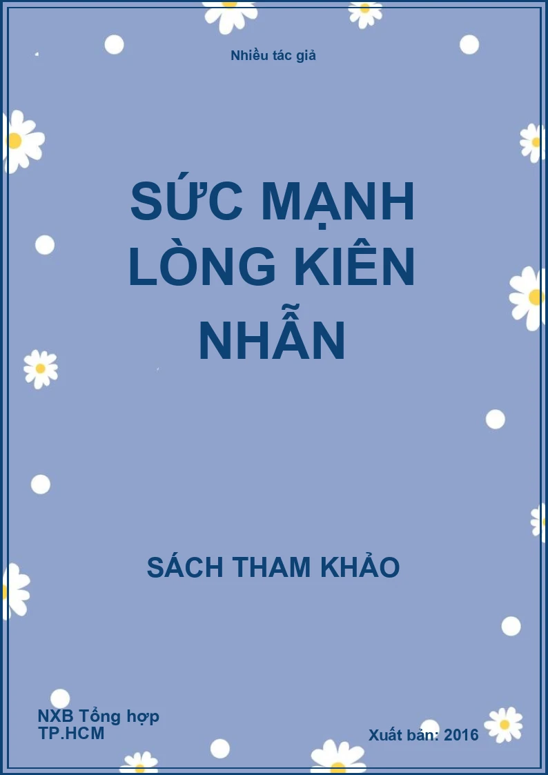 Sức mạnh lòng kiên nhẫn