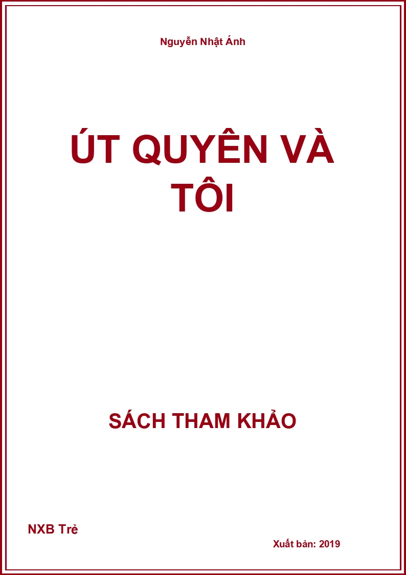 Út Quyên và tôi