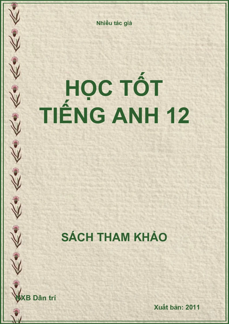 Học tốt tiếng Anh 12